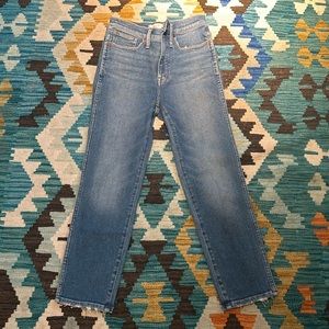 Madewell Stovepipe jeans